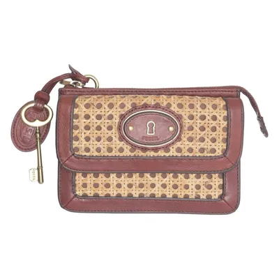 Umhängetasche (Braun, Beige) von Fossil Leder