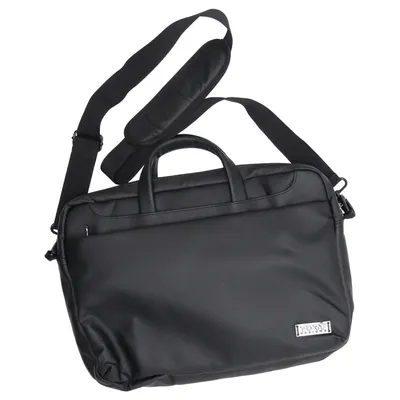 Laptoptas (Zwart) van Port Designs Imitatieleer, Polyester