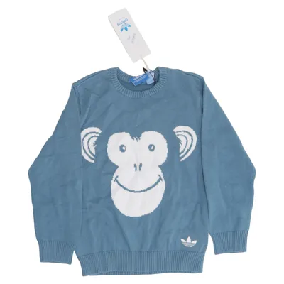 Tröja (Blå, Vit) från Adidas Bomull