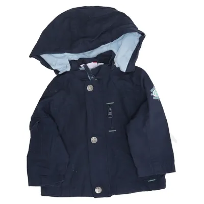 Jacket (Blue) from Berti Cotton, Polyester