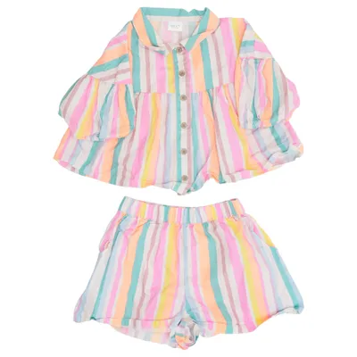 Set (Roze, Blauw, Meerkleurig) van Next Katoen