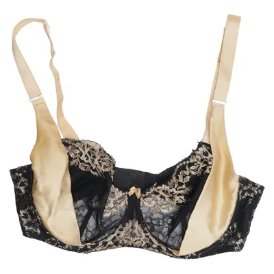 Bra (Black, Gold) from Aubade
