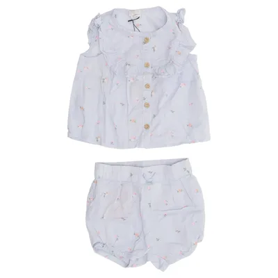 Sæt (Blå, Flerfarvet) fra H&M Baby Bomuld