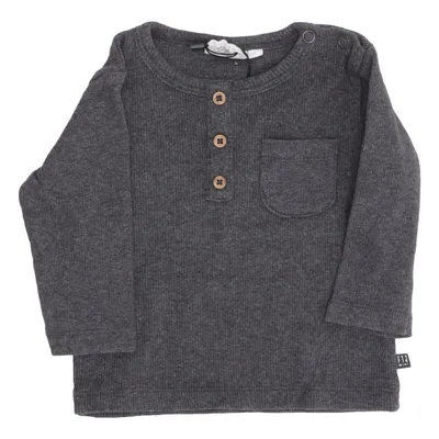Henley shirt (Gray) from Feetje Elastane, Organic cotton, Polyester