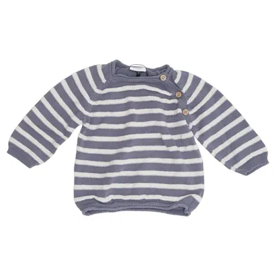 Pull-over (Bleu, Blanc) de Hust and Claire
