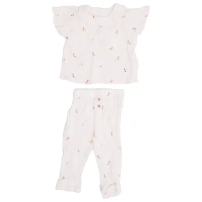 Ensemble (Rose) de Little One Coton