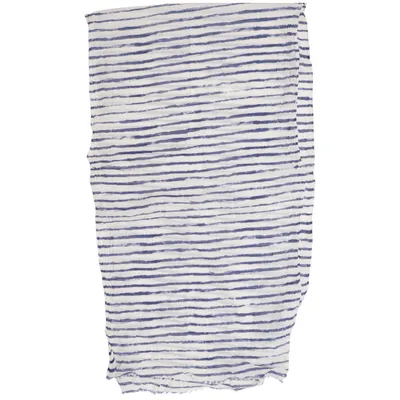 Cache-col (Bleu, Blanc) de Liu Jo Jeans Coton