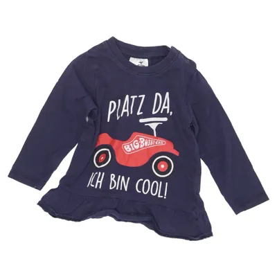 Långärmad t-shirt (Blå) från Big Bomull