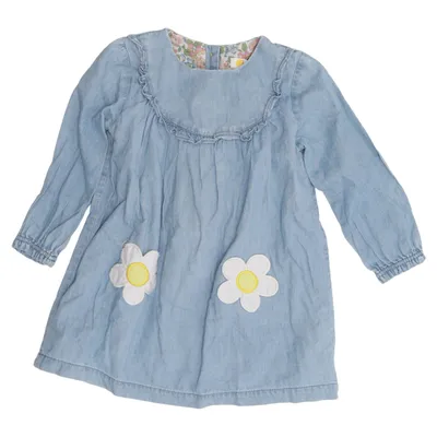 Jeansklänning (Blå) från Baby Boden Bomull, Polyester