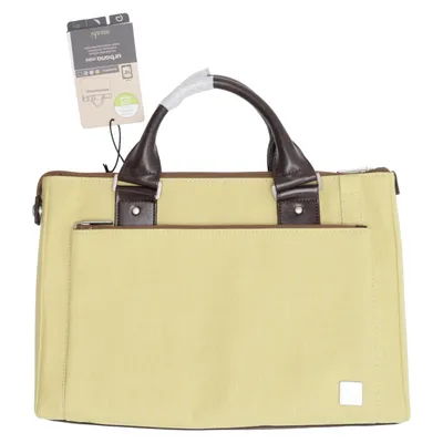 Sac d'ordinateur (Jaune, Marron) de Moshi