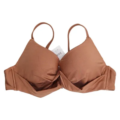 Bra (Brown) from Nor Elastane, Polyamide, Polyester