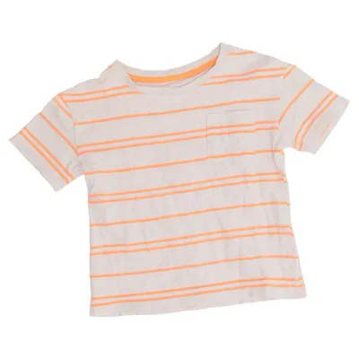 T-shirt (Beige, Orange) fra Kiabi