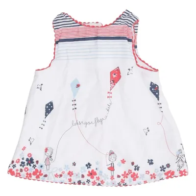 Klänning (Vit, Blå, Röd) från Mothercare Bomull