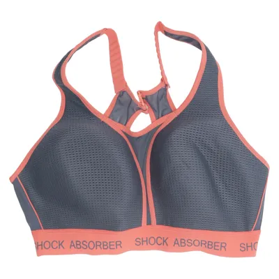 Sport-BH (Grå, Orange) från Shock Absorber