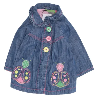 Denim jacket (Blue, Multicolored) from Next Cotton