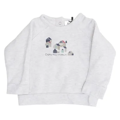 Sweatshirt (Gray) from Cyrillus Cotton, Polyester