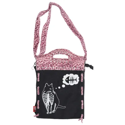 Shoulder-bag (Black, Pink) from Living Dead Souls