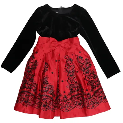 Kjole (X33356-DL) fra Bonnie Jean Polyester