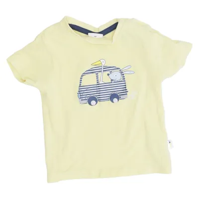 T-shirt (Gul) från Salt and Pepper Bomull, Elastan