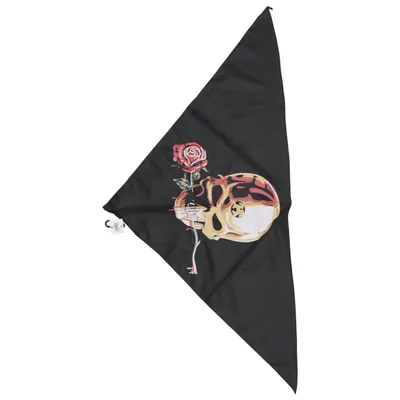 Bandana (Noir, Multicolore) de Mt Coton, Polyester