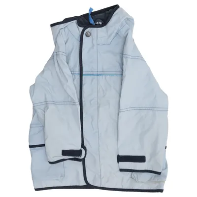 Regenjack (Blauw) van Finkid Katoen, Polyamide, Polyester