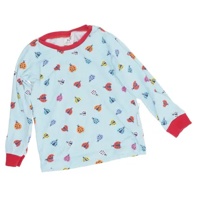 Lange mouwen shirt (Blauw, Rood, Meerkleurig) van Babauba Katoen, Elastaan