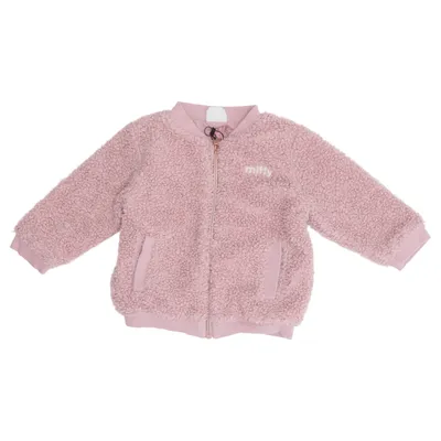 Fleecejacka (Rosa) från Miffy Bomull, Polyester