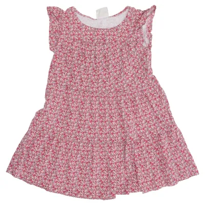 Dress (Pink, Red, Multicolored) from Zara Girls Collection Cotton
