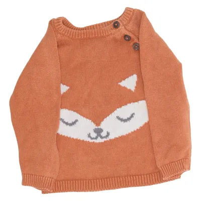 Sweater (Brown) from Pusblu Cotton