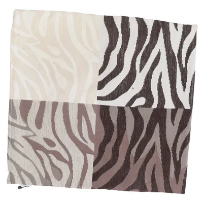 Housse de coussin (Marron, Beige) de APELT Lin, Polyester
