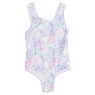 Swimsuit (Purple, Pink, Multicolored) from Infinity Kids Elastane, Polyester