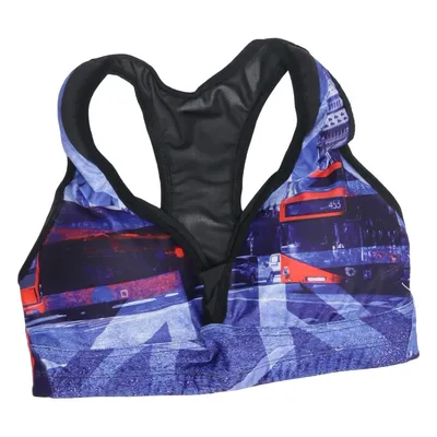 Sports bra (Blue, Red, Black) from Winshape Elastane, Polyester