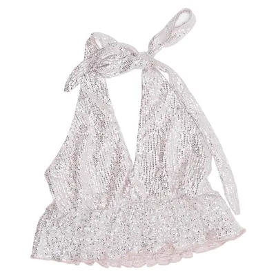 Haltertop (Roze) van Bershka