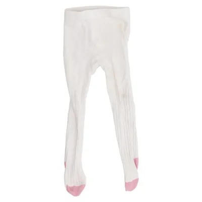 Strumpbyxor (Vit, Rosa) från Babyboden Bomull, Elastan, Polyamid