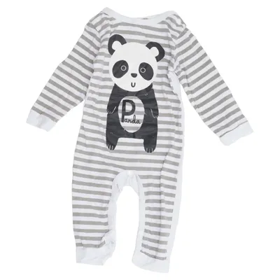 Rompers (White, Gray, Multicolored) from Catpapa Cotton