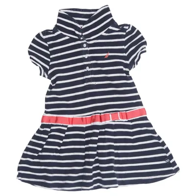 Jurk (Blauw, Wit, Rood) van Nautica Katoen