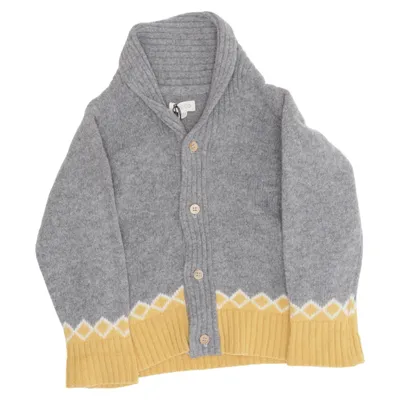 Cardigan (Grå, Gul, Flerfarvet) fra Gocco
