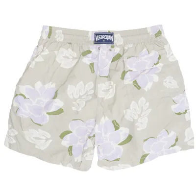 Swim shorts (Green, Purple, White) from Vilebrequin Cotton, Polyamide