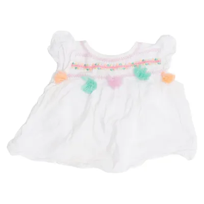 Dress (White, Multicolored) from Sunuva Cotton