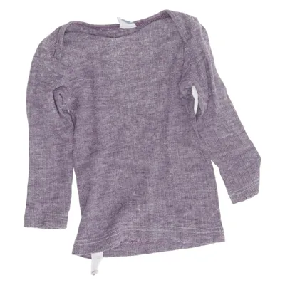 Long sleeve T-shirt (Purple) from Cosilana Cotton, Viscose, Wool