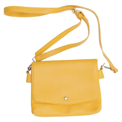 Shoulder-bag (Yellow) from Fire & Glory Polyester, Polyurethane