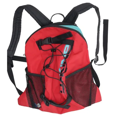 Backpack (Red, Black) from Dakine Polyester