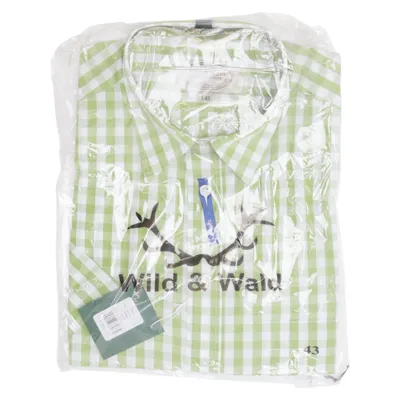Chemise (Vert, Blanc) de Wild & Wald