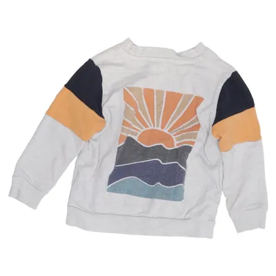 Sweatshirt (Grau, Blau, Orange) von Noppies Baumwolle