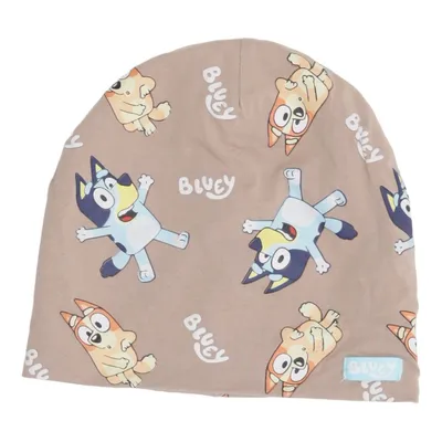 Beanie (Brown, Multicolored) from Bluey Cotton, Elastane
