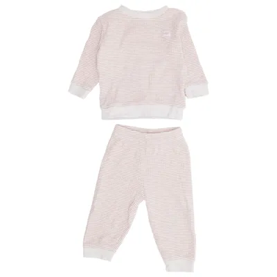 Set (Beige, White) from Feetje Cotton, Polyester