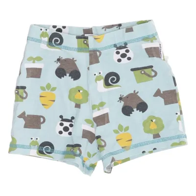 Pyjamasshorts (Blå, Flerfarvet) fra Maxomorra Bomuld, Elastan