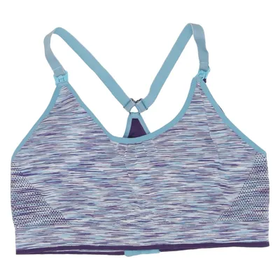 Sports bra (Blue, Purple, White) from Hotmilk