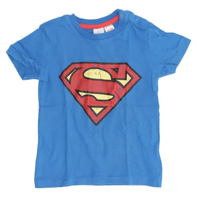 T-shirt (Blå, Flerfarvet) fra H&M Bomuld