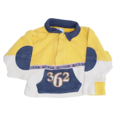 Maillot de rugby (Jaune, Bleu, Blanc) de Campagnolo Coton
